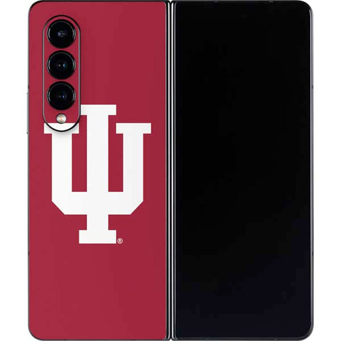 Indiana University IU Logo Galaxy Z Fold4 5G Skin