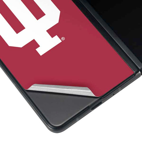 Indiana University IU Logo Galaxy Z Fold4 5G Skin