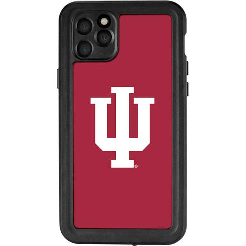 Indiana University IU Logo iPhone 11 Pro Max Waterproof Case