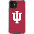 Indiana University IU Logo iPhone 12 Mini Clear Case