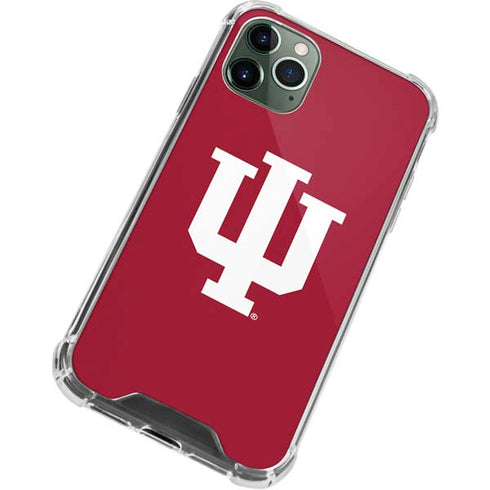 Indiana University IU Logo iPhone 12 Pro Clear Case