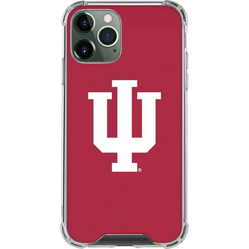 Indiana University IU Logo iPhone 12 Pro Max Clear Case