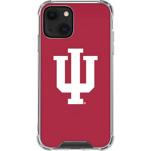 Indiana University IU Logo iPhone 13 Mini Clear Case