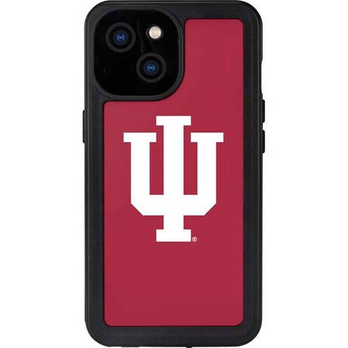 Indiana University IU Logo iPhone 13 Mini Waterproof Case