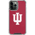Indiana University IU Logo iPhone 13 Pro Max Clear Case