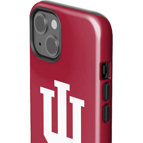 Indiana University IU Logo iPhone 14 Plus Impact Case