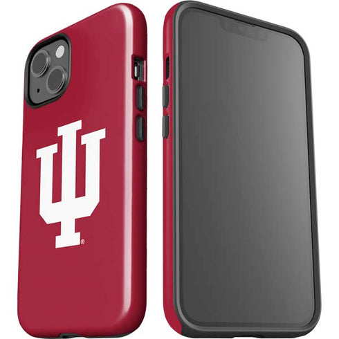 Indiana University IU Logo iPhone 15 Plus Impact Case