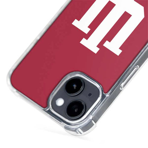 Indiana University IU Logo iPhone 15 Plus MagSafe Case