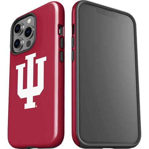 Indiana University IU Logo iPhone 15 Pro Impact Case