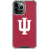 Indiana University IU Logo iPhone 14 Pro Max Clear Case