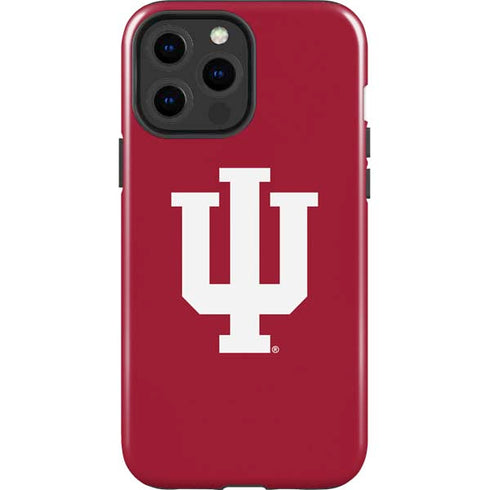 Indiana University IU Logo iPhone 15 Pro Max Impact Case
