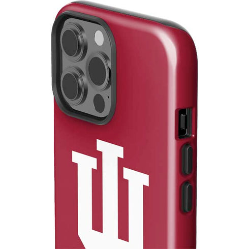 Indiana University IU Logo iPhone 15 Pro Max Impact Case