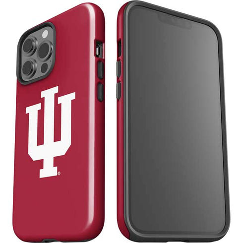 Indiana University IU Logo iPhone 15 Pro Max Impact Case