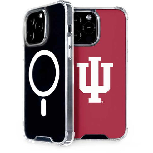 Indiana University IU Logo iPhone 15 Pro Max MagSafe Case