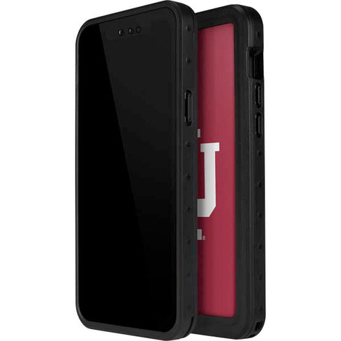 Indiana University IU Logo iPhone 15 Plus Waterproof Case
