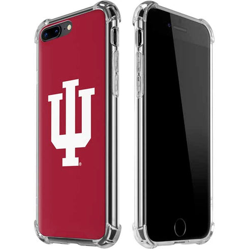 Indiana University IU Logo iPhone 7/8 Plus Clear Case
