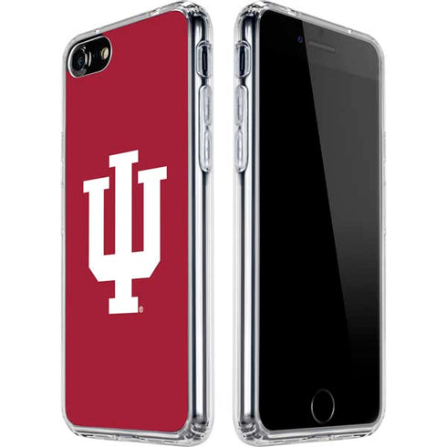 Indiana University IU Logo iPhone SE (2nd & 3rd Gen) Clear Case