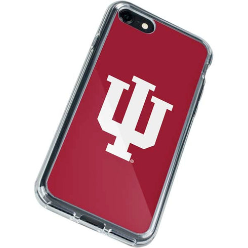 Indiana University IU Logo iPhone SE (2nd & 3rd Gen) Clear Case