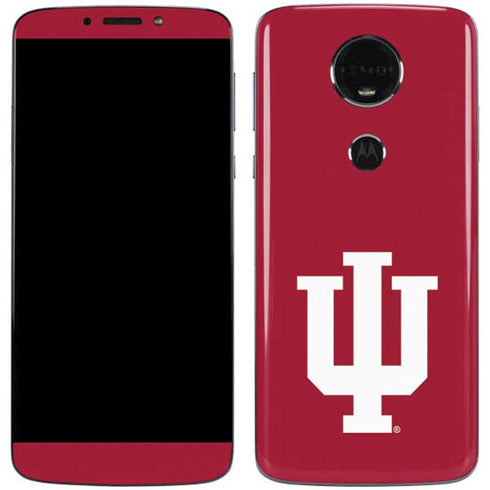 Indiana University IU Logo Moto E5 Plus Skin