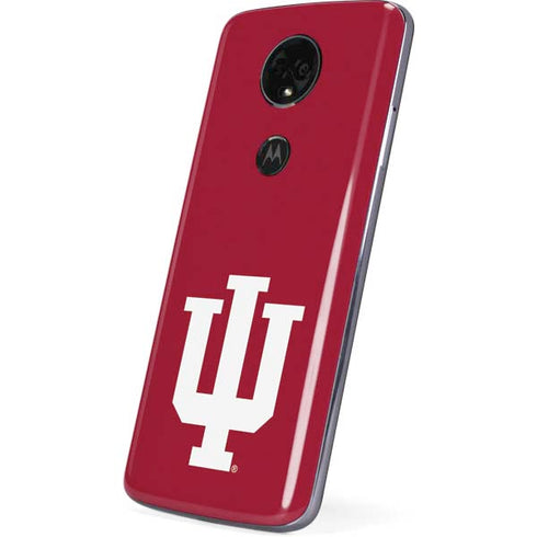 Indiana University IU Logo Moto E5 Plus Skin