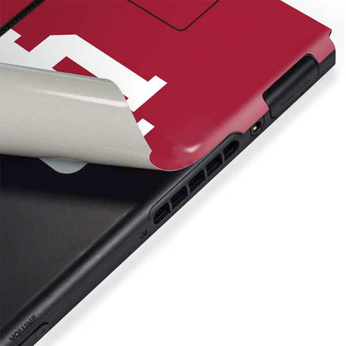 Indiana University IU Logo Nintendo Switch Bundle Skin