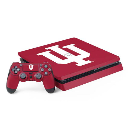 Indiana University IU Logo PS4 Slim Bundle Skin