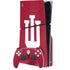 Indiana University IU Logo PS5 Slim Disk Bundle Skin