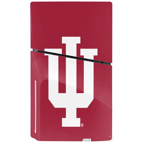 Indiana University IU Logo PS5 Slim Disk Bundle Skin