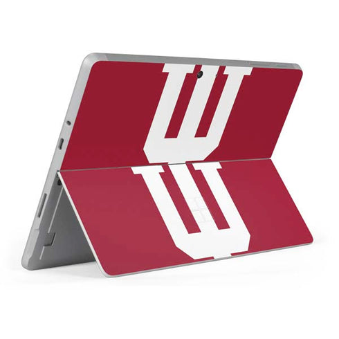 Indiana University IU Logo Surface Go Skin