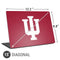 Indiana University IU Logo Universal Laptop 15in (12.2 x 8.8in) Skin