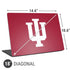 Indiana University IU Logo Universal Laptop 18in (14.6 x 10.6in) Skin