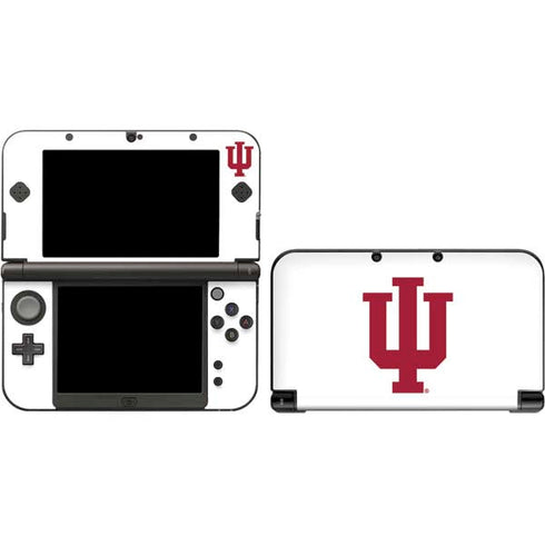 Indiana University IU Logo White 3DS XL 2015 Skin