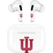 Indiana University IU Logo White AirPods Pro 2nd Gen Skin