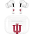 Indiana University IU Logo White AirPods Pro 2nd Gen Skin