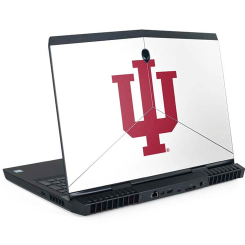 Indiana University IU Logo White Dell Alienware Skin