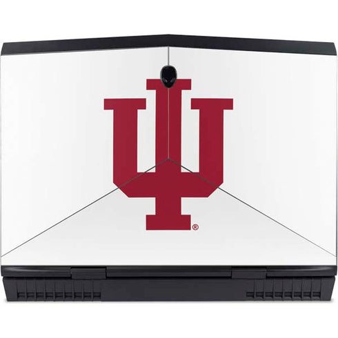 Indiana University IU Logo White Dell Alienware Skin