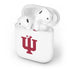 Indiana University IU Logo White Apple AirPods 2 Skin