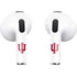 Indiana University IU Logo White Apple AirPods (3rd Gen 2021) Skin