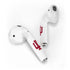 Indiana University IU Logo White Apple AirPods Skin