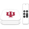 Indiana University IU Logo White Apple TV Skin