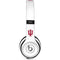 Indiana University IU Logo White Beats Solo 2 Wired Skin