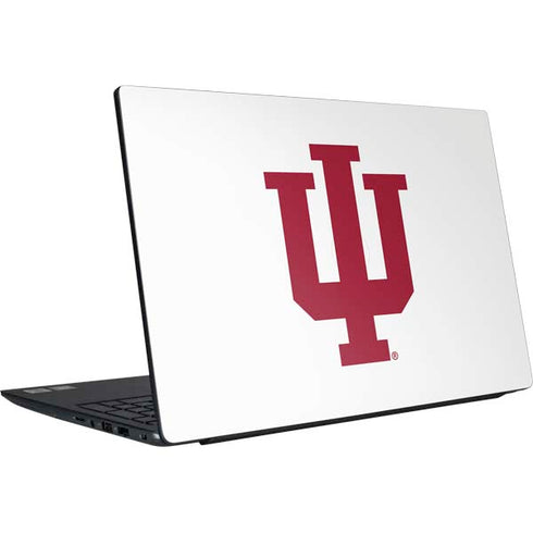 Indiana University IU Logo White Dell Vostro Skin