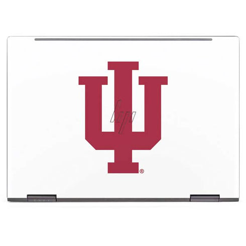 Indiana University IU Logo White HP Envy Skin