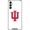 Indiana University IU Logo White Galaxy A14 5G Clear Case