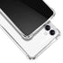 Indiana University IU Logo White Galaxy A14 5G Clear Case