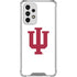 Indiana University IU Logo White Galaxy A33 5G Clear Case