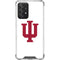 Indiana University IU Logo White Galaxy A52 5G Clear Case