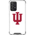 Indiana University IU Logo White Galaxy A52 5G Clear Case