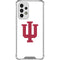 Indiana University IU Logo White Galaxy A53 5G Clear Case
