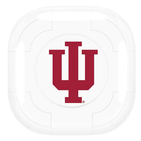 Indiana University IU Logo White Galaxy Buds Pro Skin